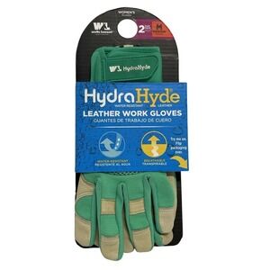Wells Lamont 2-pack Women's‎ HydraHyde Leather Work Gloves  Size Medium New!